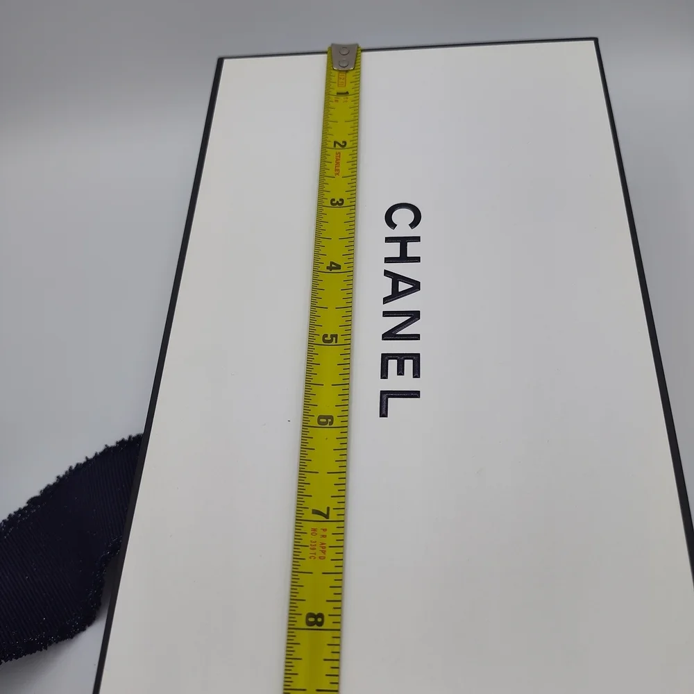 CHANEL Large Boutique Gift Box Set w/ Ribbon, Cards & Tissue | Luxe Storage
